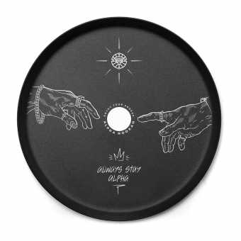 Блюдце Alpha Hookah - №16 (с гравировкой для X, Kappa)