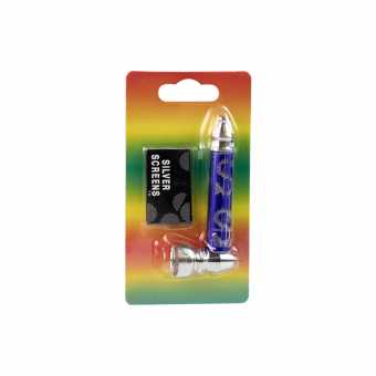 Трубка сувенирная 8,5см SN08/HX255E (металл/сеточка) в блистере