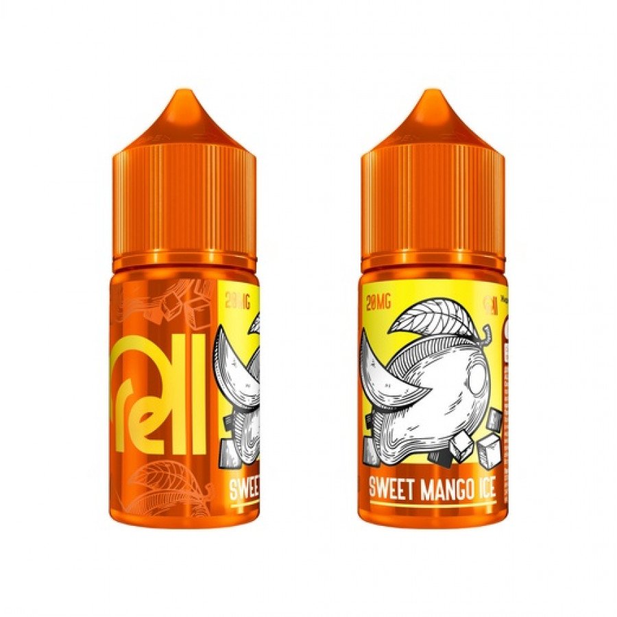 Фото и внешний вид — Жидкость RELL ORANGE SALT - Sweet Mango Ice (Ледяной манго) 30мл 20мг