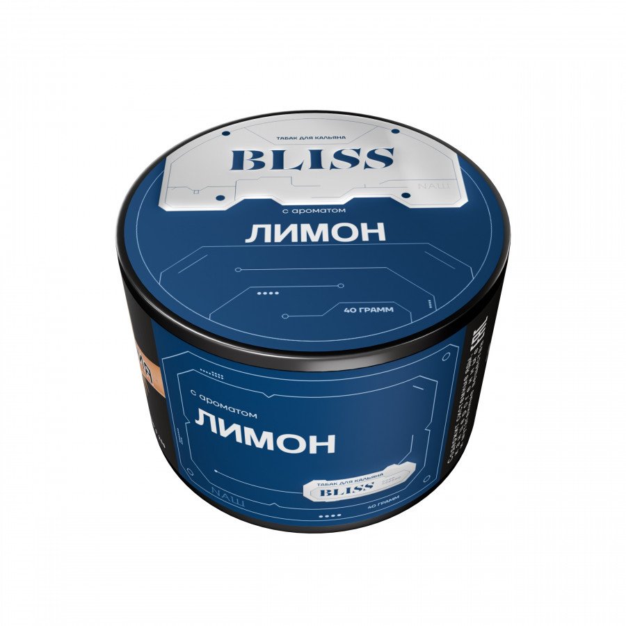 Фото и внешний вид — Табак для кальяна BLISS 40г - Лимон