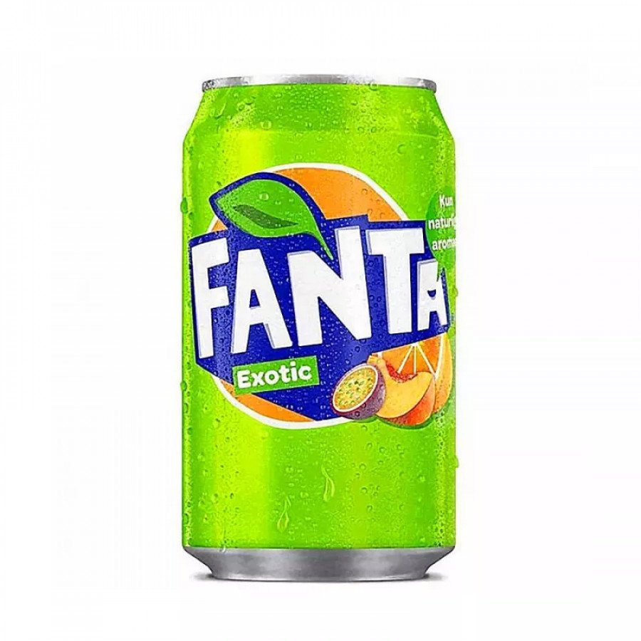 Фото и внешний вид — Fanta Exotic (Фанта Экзотик) 330мл