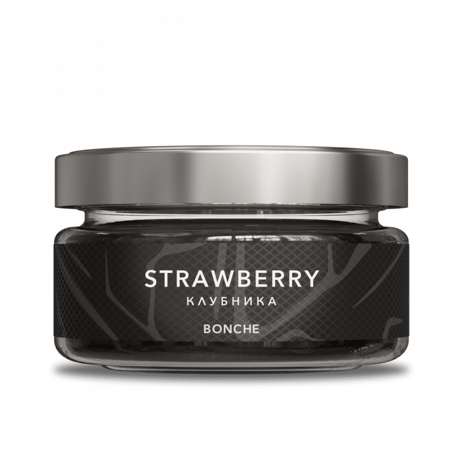 Фото и внешний вид — Табак для кальяна BONCHE 60г - Strawberry (Клубника)