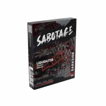 Табак для кальяна SABOTAGE 30г - Liquidator (Виски)
