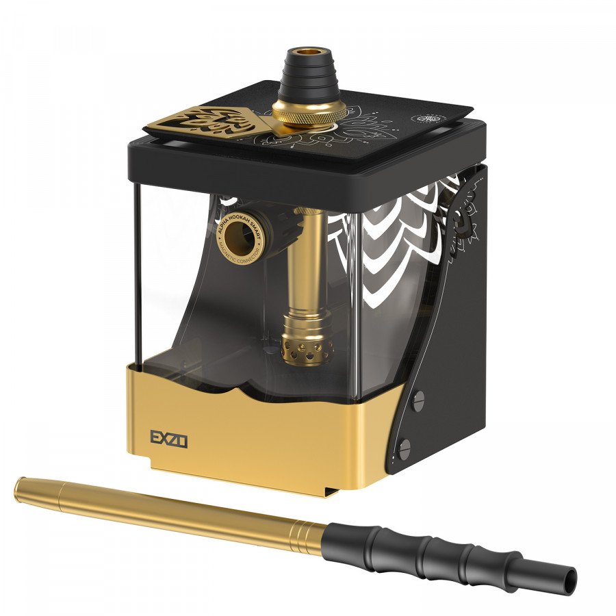 Фото и внешний вид — Кальян ALPHA HOOKAH SMART - Exzo Gold