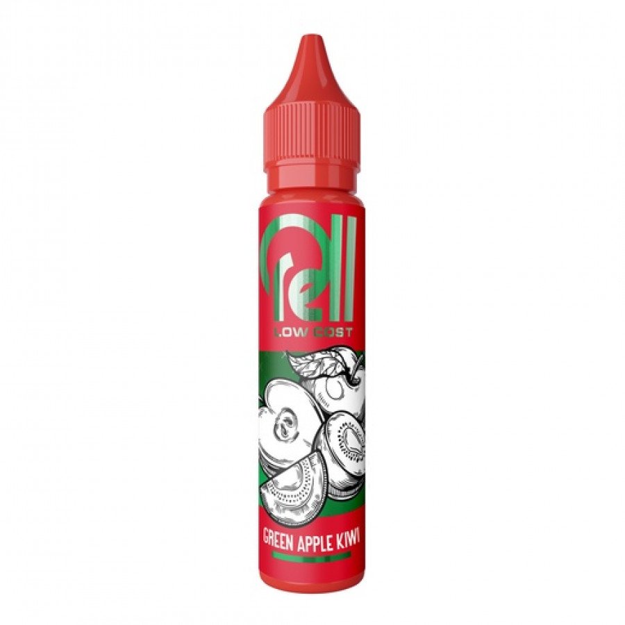 Фото и внешний вид — Жидкость RELL RED SALT - Green Apple Kiwi (Зеленое яблоко киви) 30мл 20мг