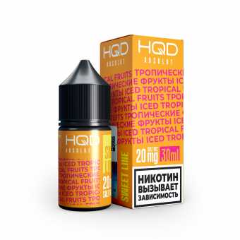 Жидкость HQD ABSOLUT (SWEET LINE) SALT - Iced Tropical Fruits (Тропические фрукты) 30мл strong