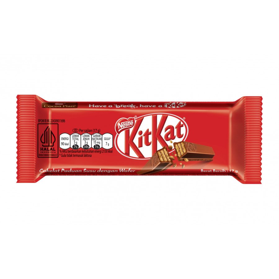 Фото и внешний вид — Kit Kat 2 Fingers Foil Wrap 17г (24шт/уп)