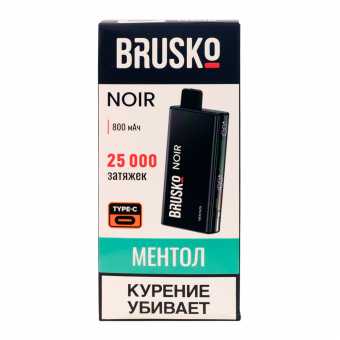 BRUSKO NOIR - Ментол