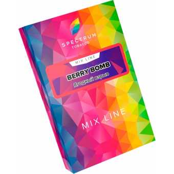 Табак для кальяна SPECTRUM ML - Berry Bomb (Ягодный взрыв) 40гр