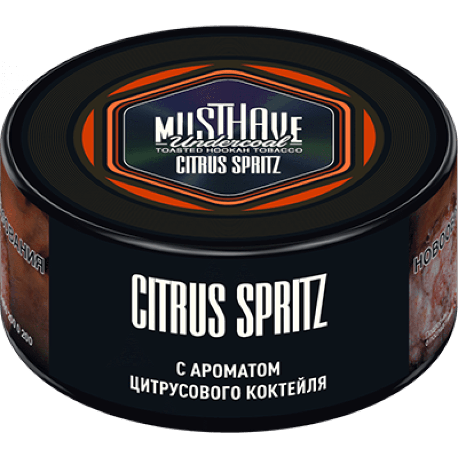 Фото и внешний вид — Табак для кальяна MUST HAVE 25гр - Citrus Spritz (с ароматом Цитрусового Коктейля)