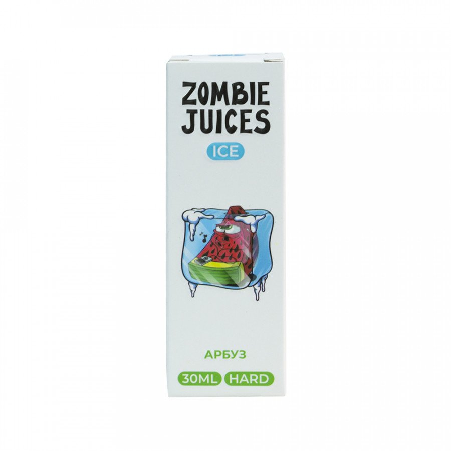 Фото и внешний вид — Жидкость ZOMBIE JUICES ICE SALT - Арбуз 30мл strong