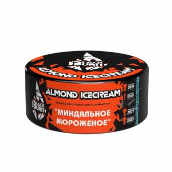 Табак для кальяна BURN BLACK 100гр - Almond Ice Cream (Миндальное мороженое)