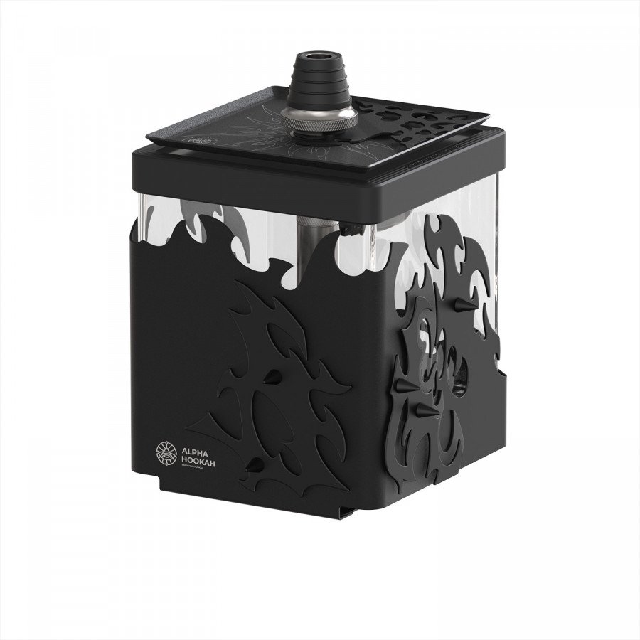 Фото и внешний вид — Кальян ALPHA HOOKAH SMART - Exzo Triabal (Black)