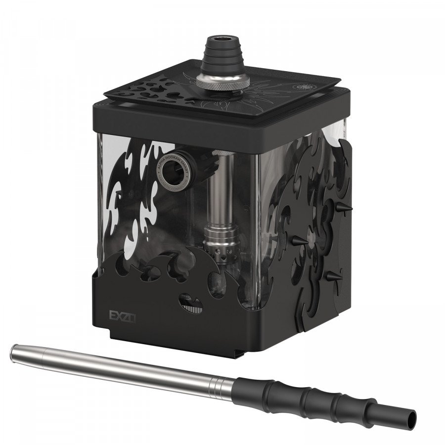 Фото и внешний вид — Кальян ALPHA HOOKAH SMART - Exzo Triabal (Black)