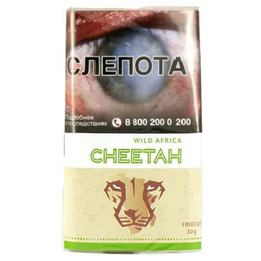 Фото и внешний вид — Сигаретный табак MAC BAREN (Chee Tah) - Wild Africa 30гр