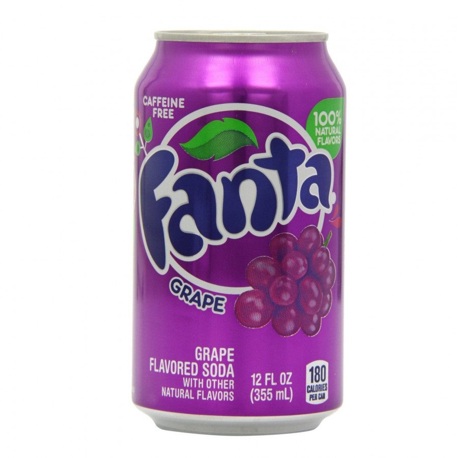 Фото и внешний вид — Fanta - Grape 355мл