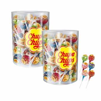 Chupa Chups Mini Tuba (Леденцы Чупа-чупс Микс вкусов туба) 12г (50шт)*12