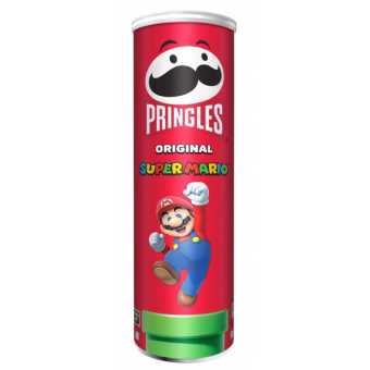 Принглс Super Mario Оригинал 165гр (19шт/уп)