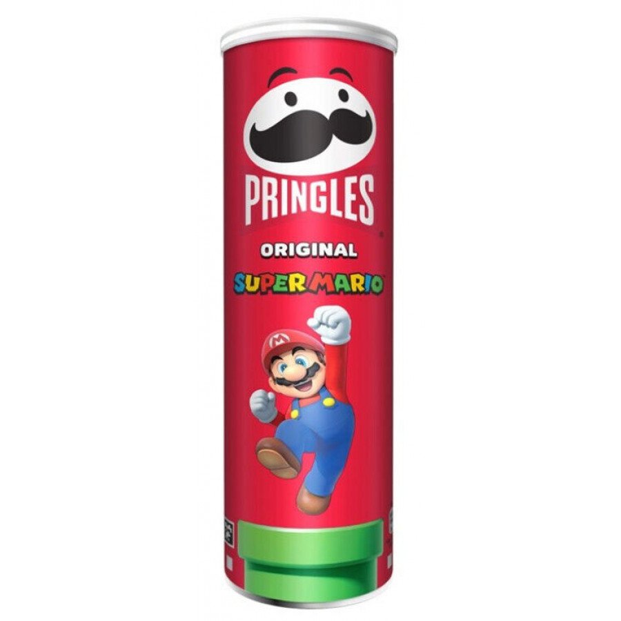 Фото и внешний вид — Принглс Super Mario Оригинал 165гр (19шт/уп)