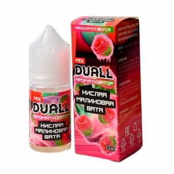Конструктор DUALL MIX EXTRA - Кислая Малиновая Вата 30мл 0мг