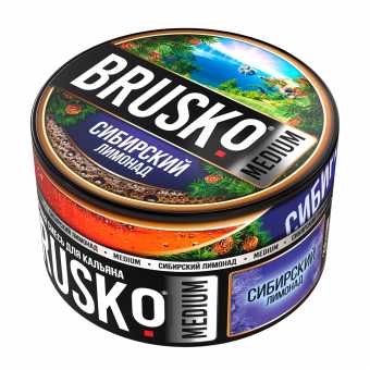 Смесь для кальяна BRUSKO 250г - Сибирский лимонад