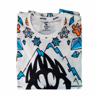 Футболка Husky с узорами 2XL