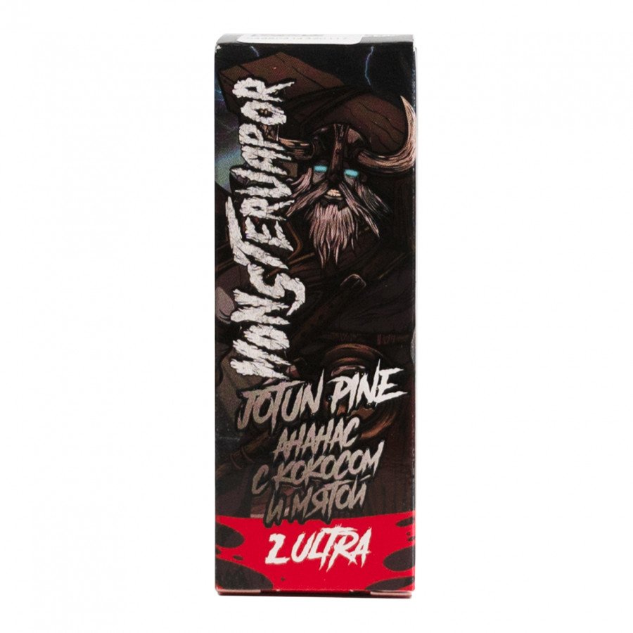 Фото и внешний вид — Жидкость MONSTERVAPOR SALT - Jotun Pine (Ананас с кокосом и мятой) 30мл strong