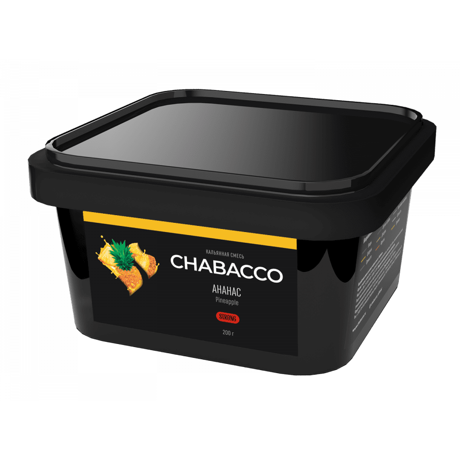 Фото и внешний вид — Смесь для кальяна Chabacco 200г strong - Pineapple (Ананас)
