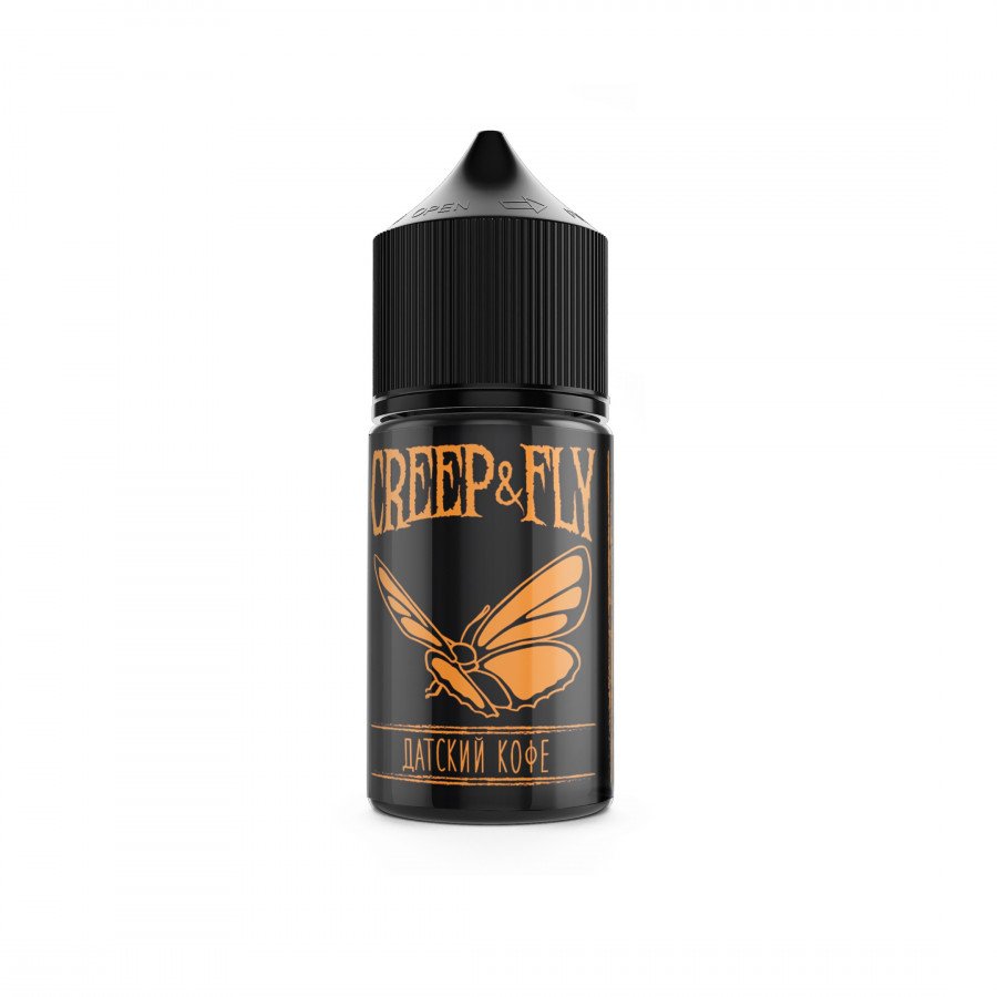 Фото и внешний вид — Жидкость CREEP&FLY SALT - Датский Кофе 30мл 0мг