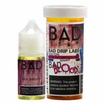 Жидкость BAD DRIP SALT - Bad Blood (Черника, гранат, ваниль) 30мл 20мг