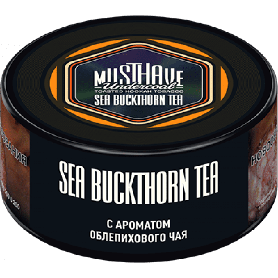 Фото и внешний вид — Табак для кальяна MUST HAVE 25гр - Sea Buckthorn Tea (с ароматом Облепихового чая)
