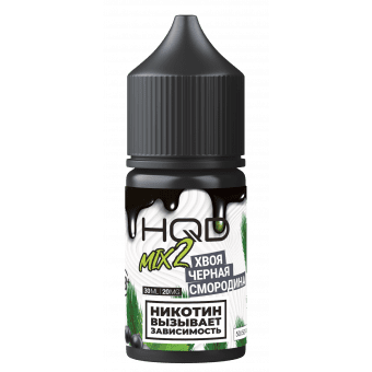 Жидкость HQD V2 MIX IT SALT - Хвоя Черная смородина 30мл strong