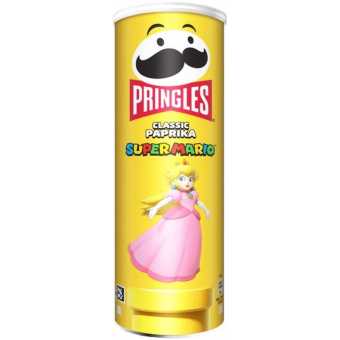 Принглс Super Mario Сладкая Паприка 165гр (19шт/уп)