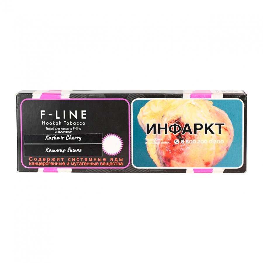 Фото и внешний вид — Табак для кальяна TANGIERS (F-Line) 50г - Kashmir Cherry (Кашмир вишня)