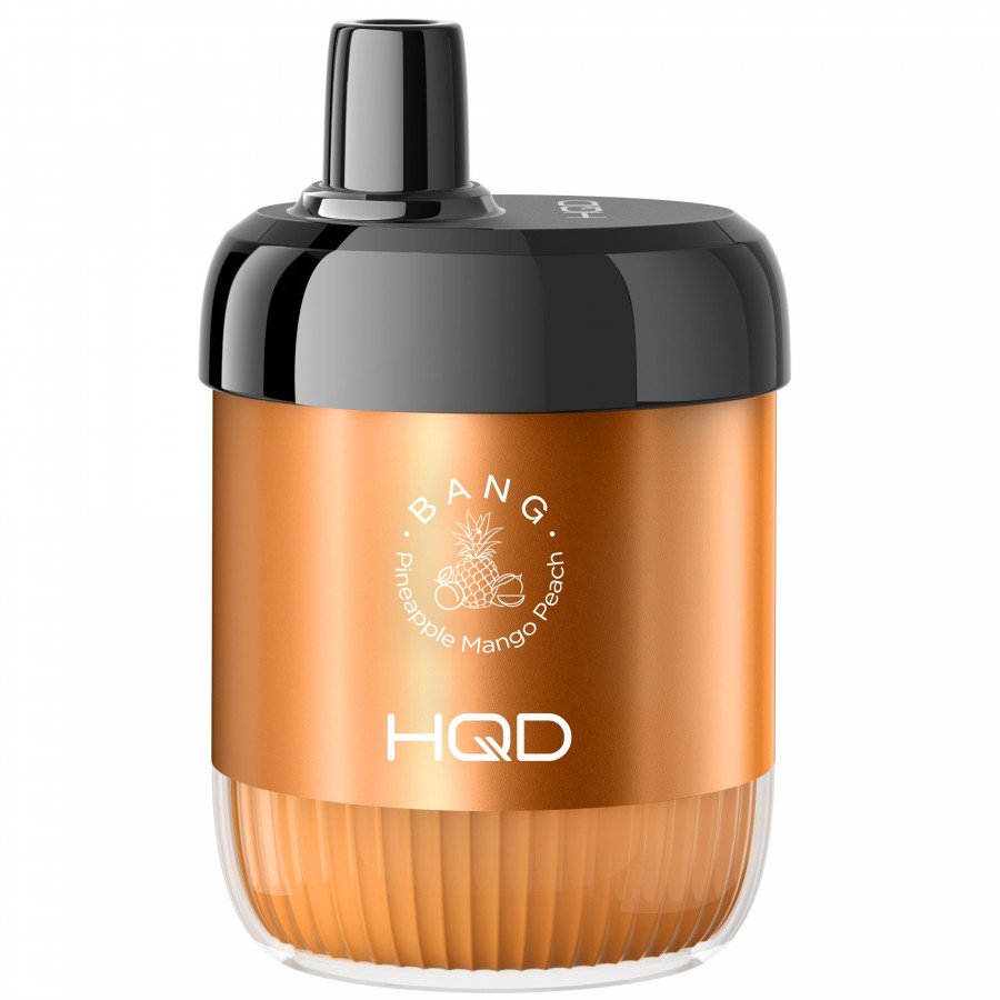 Фото и внешний вид — HQD BANG - Pineapple Mango Peach (Ананас манго персик)
