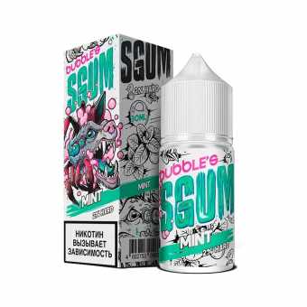 Жидкость BUBBLE'S SGUM SALT - Mint (Мятная жвачка) 30мл strong