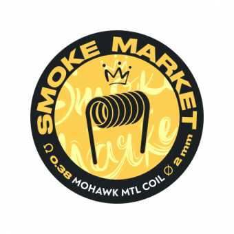 Спирали Mohawk MTL Coil - 0.38om 2*0,25Ni+0,1Ni (5,5 витков на 2мм спираль)