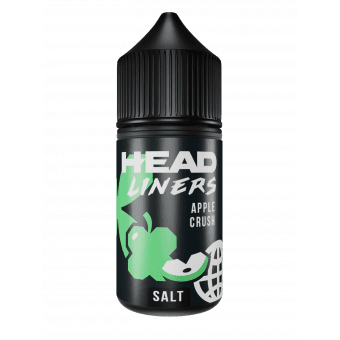 Жидкость HEADLINERS SALT - Apple Crush (Зеленое Яблоко) 30мл 20мг