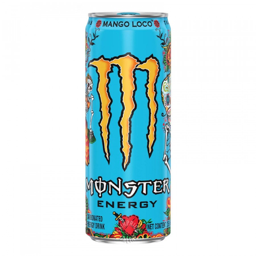 Фото и внешний вид — Энергетический напиток MONSTER ENERGY - Mango Loco 500мл