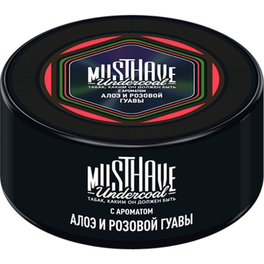 Фото и внешний вид — Табак для кальяна MUST HAVE 125г - с ароматом Алоэ и розовой гуавы