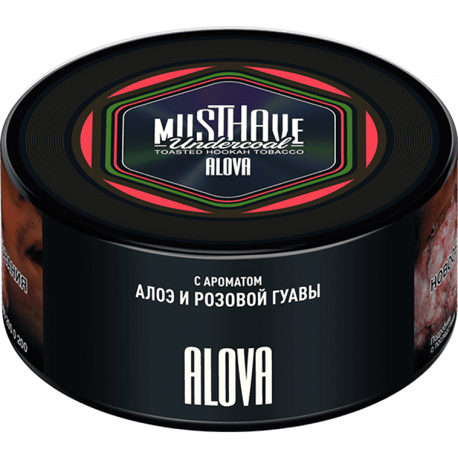 Фото и внешний вид — Табак для кальяна MUST HAVE 125гр - Alova (с ароматом Алоэ и розовой гуавы)