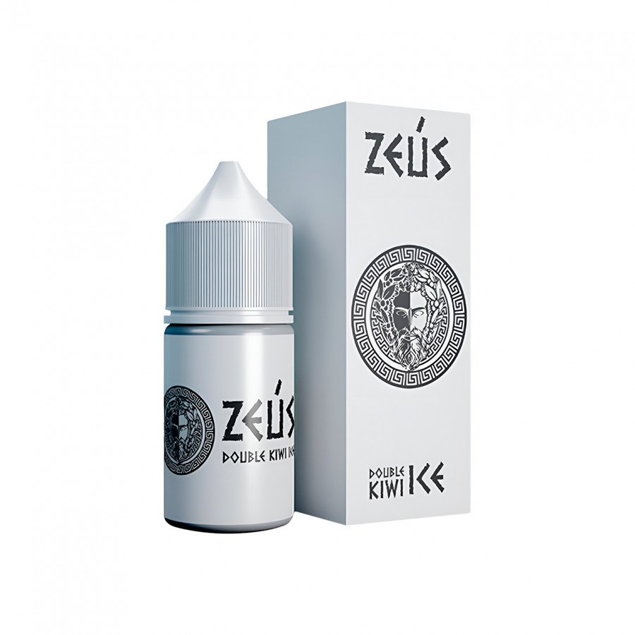 Фото и внешний вид — Жидкость ZEUS WHITE SALT - Double Kiwi (Двойной киви) 30мл 20мг