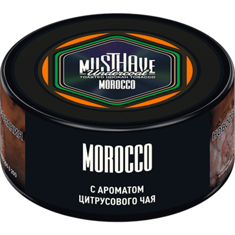 Фото и внешний вид — Табак для кальяна MUST HAVE 25гр - Morocco (с ароматом Цитрусового чая)