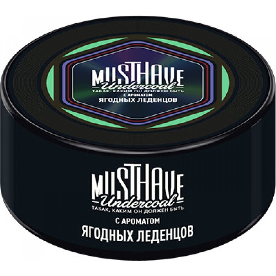 Фото и внешний вид — Табак для кальяна MUST HAVE 25г - с ароматом Ягодных леденцов