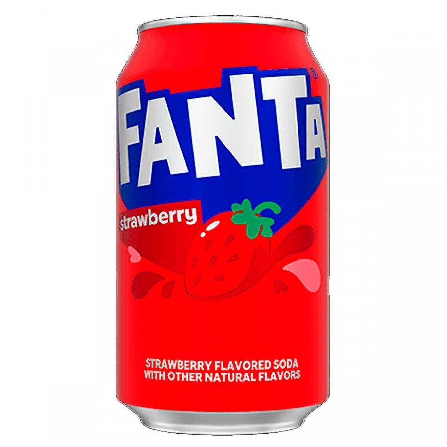 Фото и внешний вид — Fanta - Strawberry 355мл