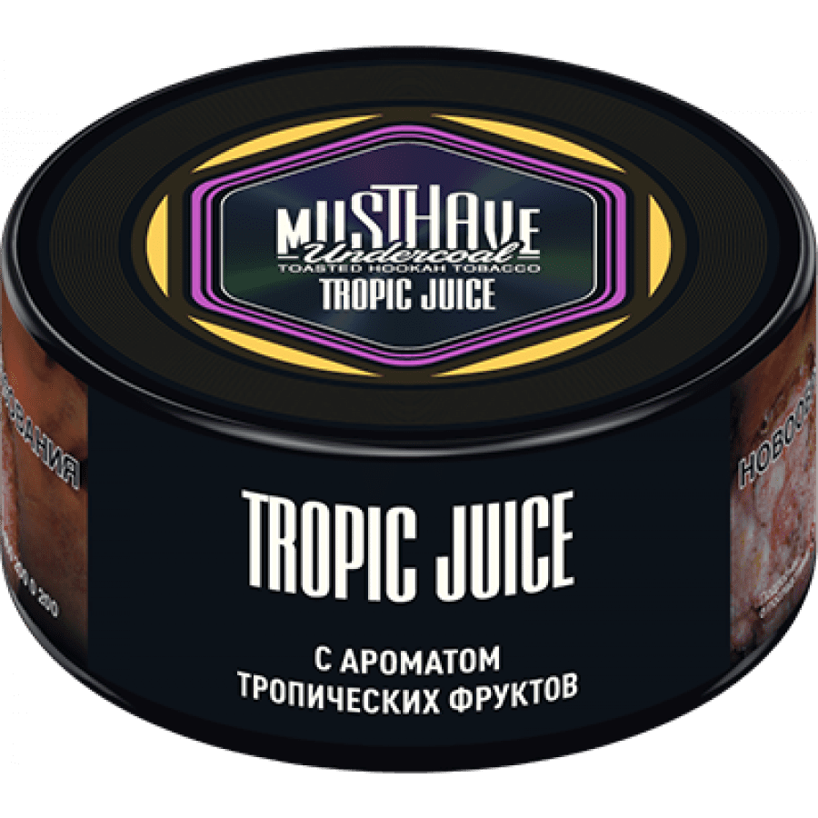Фото и внешний вид — Табак для кальяна MUST HAVE 25гр - Tropic Juice (с ароматом Тропических фруктов)