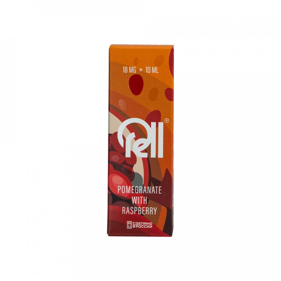 Фото и внешний вид — Жидкость RELL ORANGE SALT - Pomegranate with Raspberry (Гранат малина) 10мл 18мг