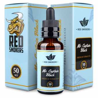 Жидкость MR. CAPTAIN BLACK - French Tobacco (Трубочный табак) 50мл 12мг