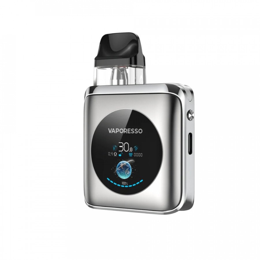 Фото и внешний вид — Комплект VAPORESSO XROS 4 NANO - Titanium Silver (1350мАч, 3мл, 30Вт)