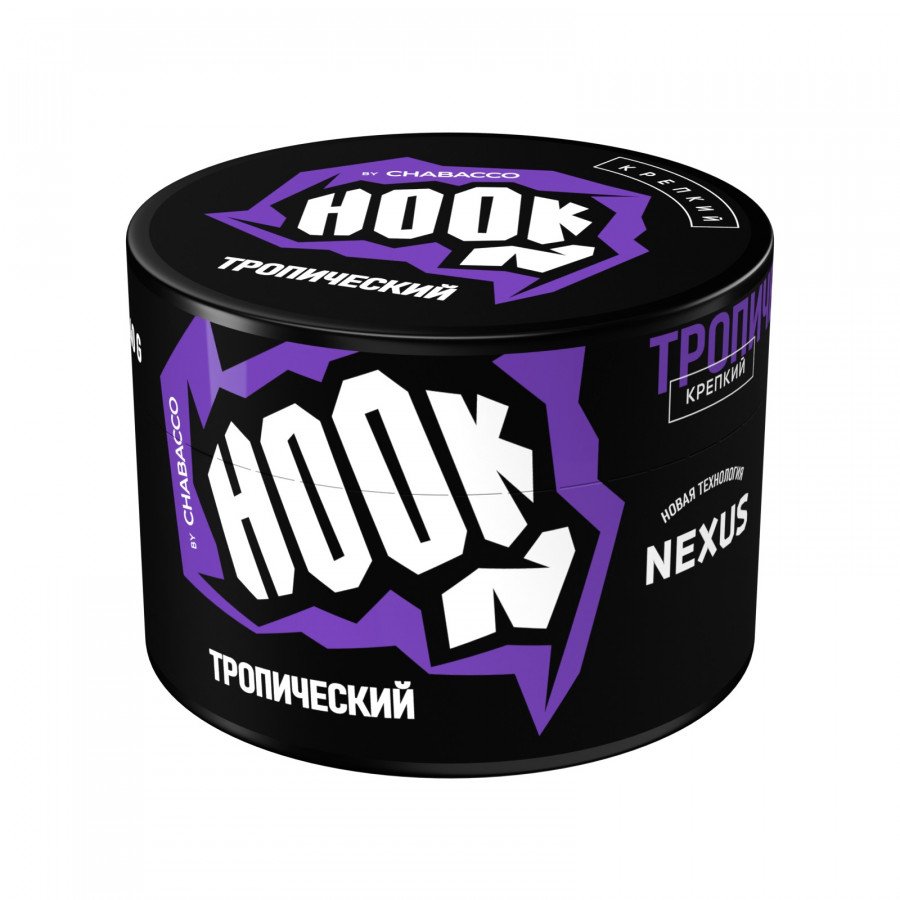 Фото и внешний вид — Смесь для кальяна HOOK 40г - Тропический